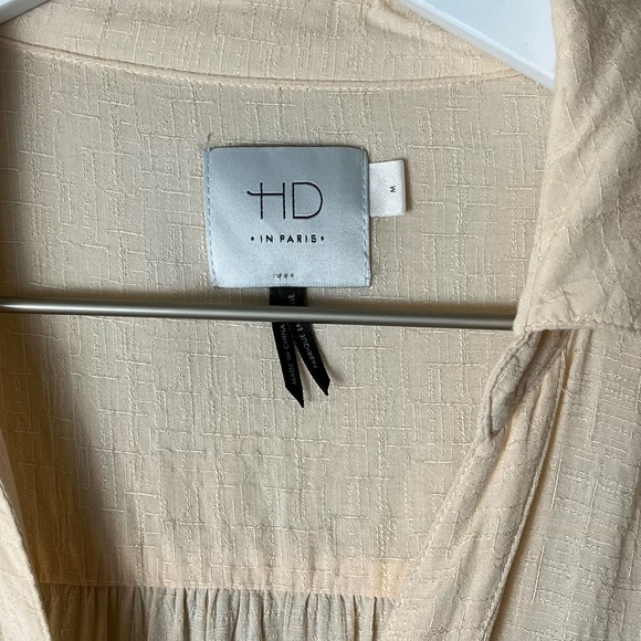 HD in Paris “Carmina” Tie Waist Shirt Dress Anthropologie - Picture 8 of 12